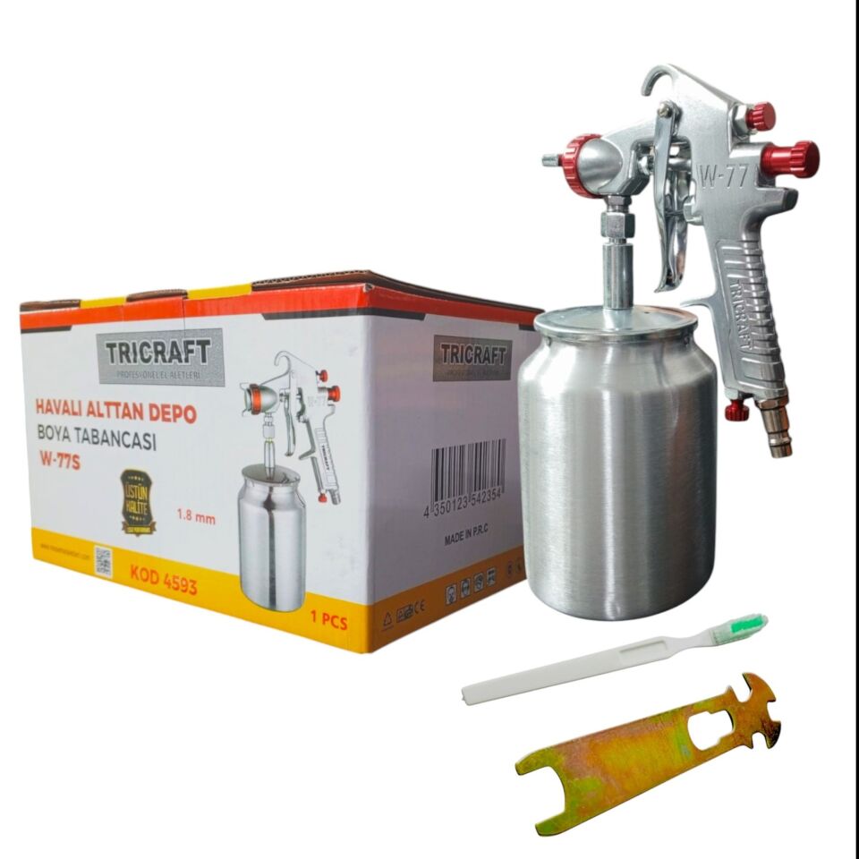 Trıcraft Boya Tabancası Alttan Depo 1.8 Mm 4593