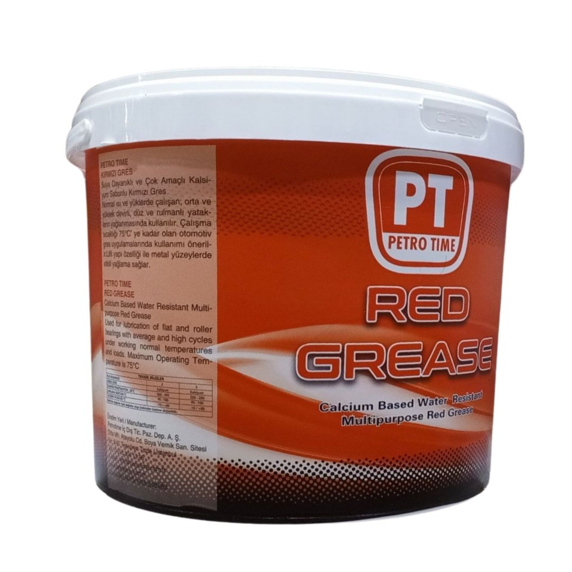 Petro Tıme Kırmızı Gres 1 Kg