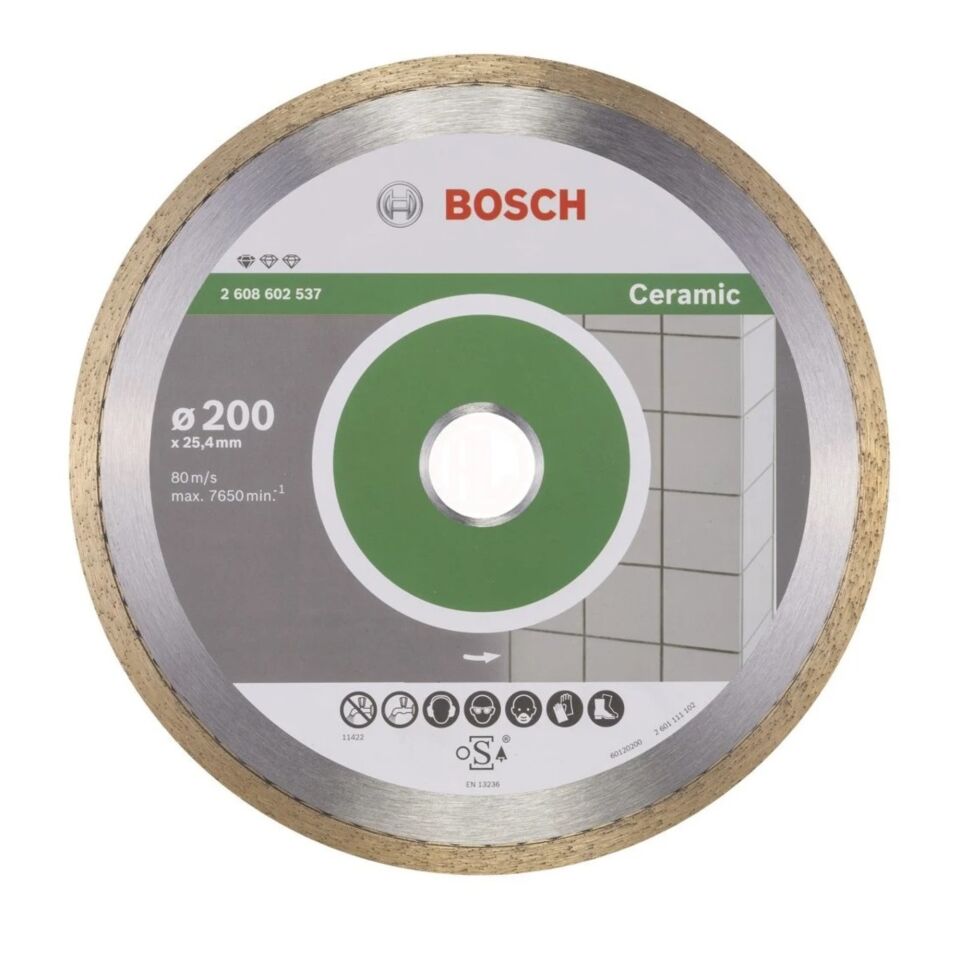 Bosch Elmas Seramik Kesme 200x25 40 Mm 2608602537