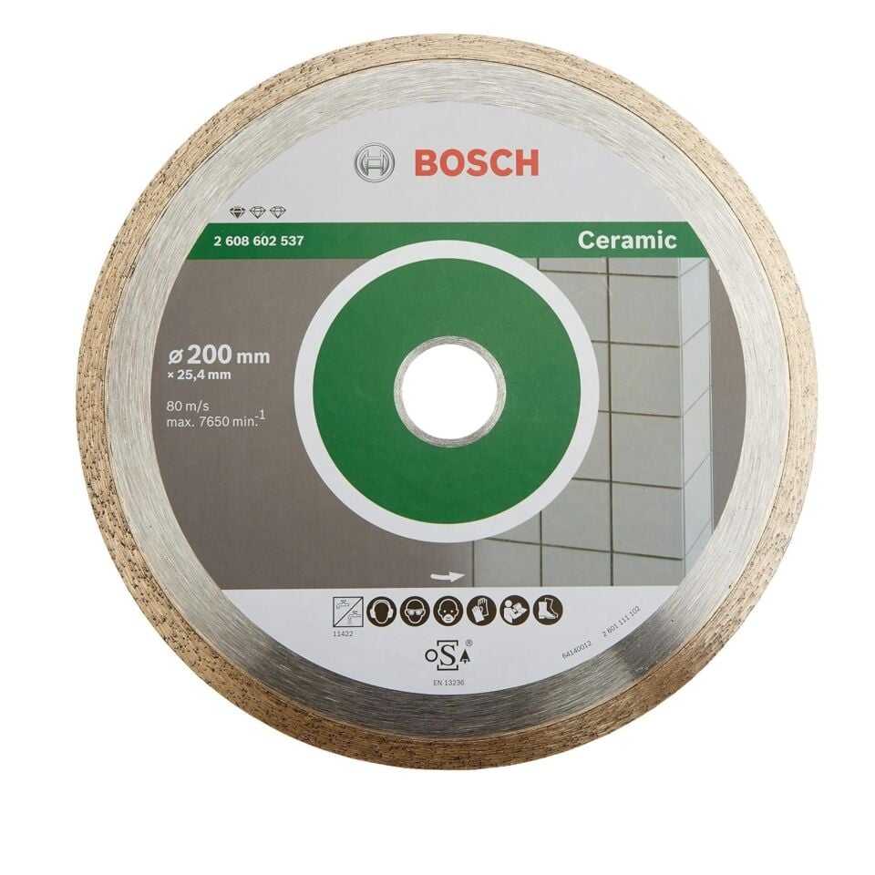 Bosch Elmas Seramik Kesme 200x25 40 Mm 2608602537
