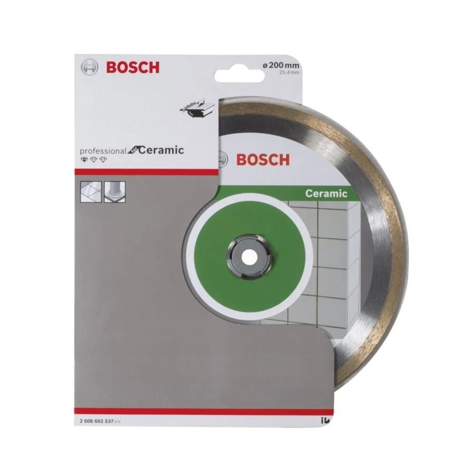 Bosch Elmas Seramik Kesme 200x25 40 Mm 2608602537