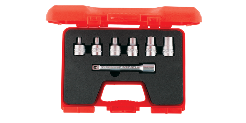 İzeltaş 7 Lı Star (Torx) Lokma Takımı 1/2 - 1113006007