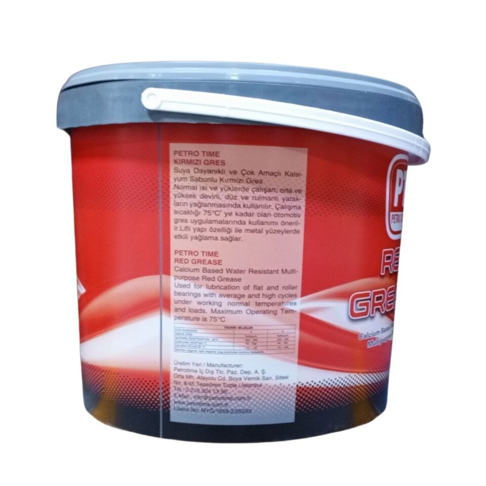 Petro Tıme Kırmızı Gres 4 Kg