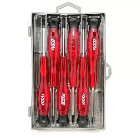 Rico 6 Parça Ekstra Tornavida Düz - 003-RJ1111