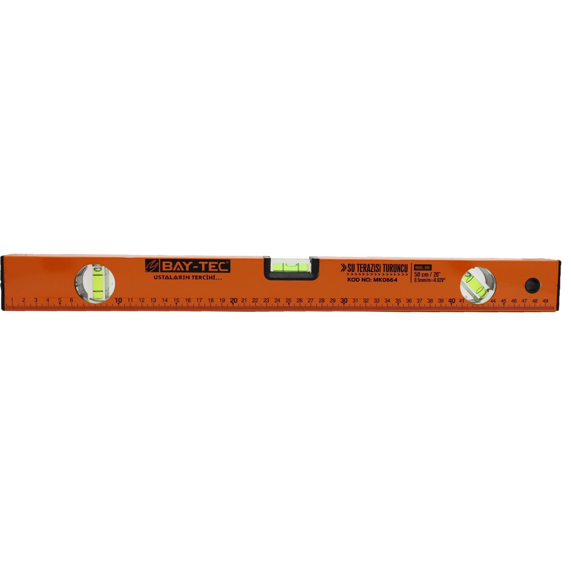 Baytec Mk0664 Su Terazisi Turuncu 50 Cm