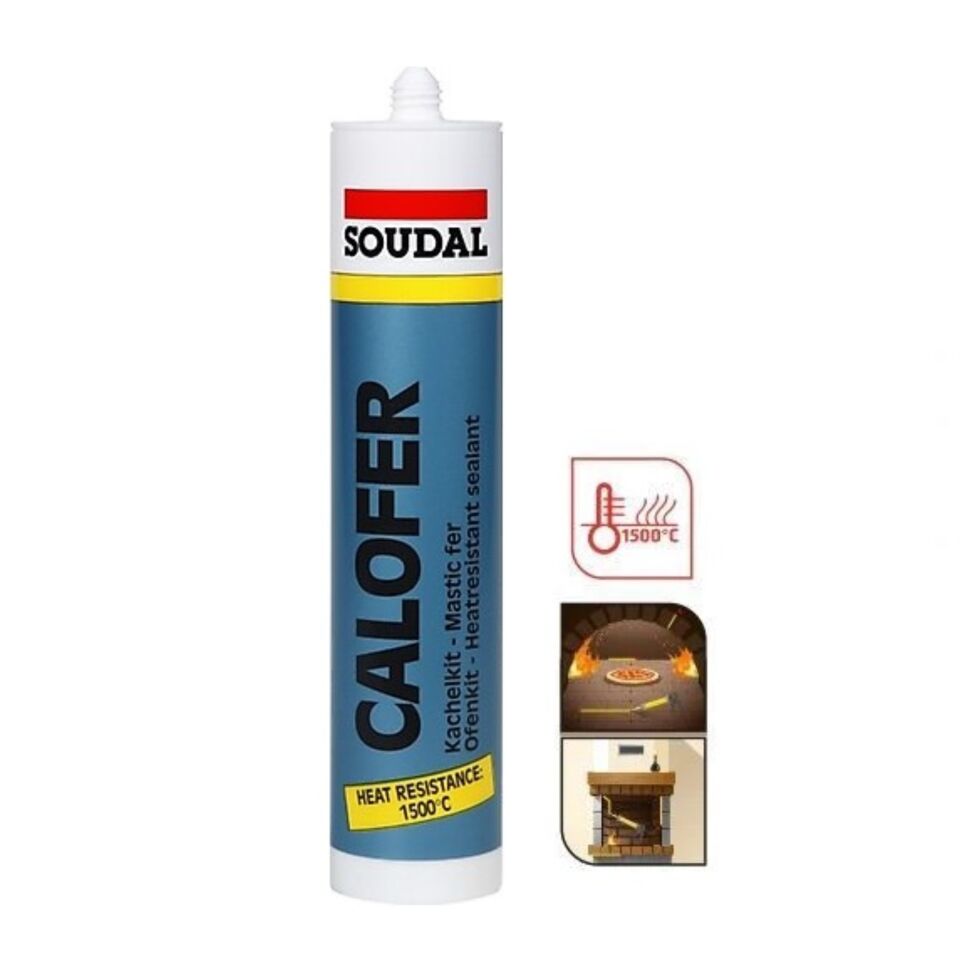 Soudal Calofer Şömine Mastik 1500°c 300 Ml(127528)