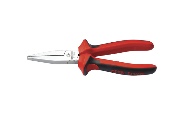 Ceta Form Yassı Kargaburun (Parlak Krom/DuoTech Sap) 160 mm - E17-11-0160