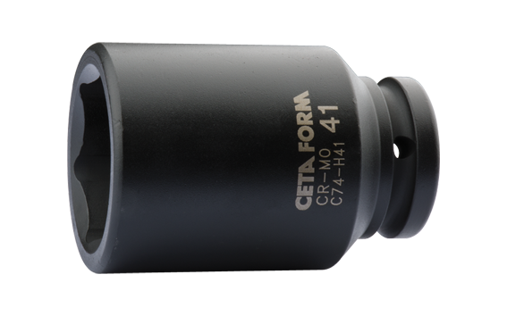 Ceta Form 3/4'' 6 Köşe Derin Havalı Lokma Anahtar 41 mm - C74-H41