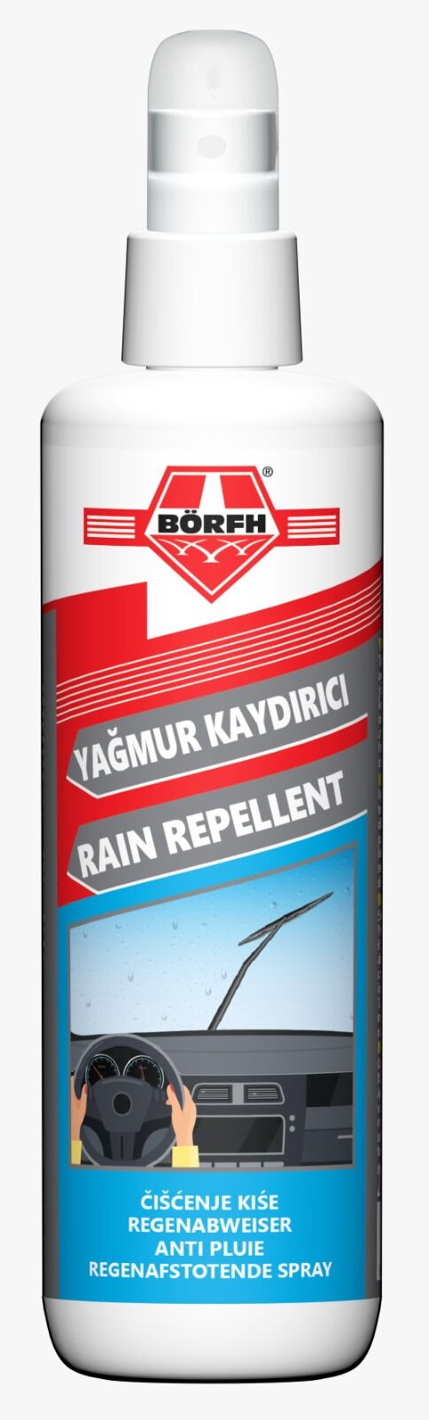 BÖRFH Yağmur Kaydırıcı Su İtici - 6022632 - 250 ML