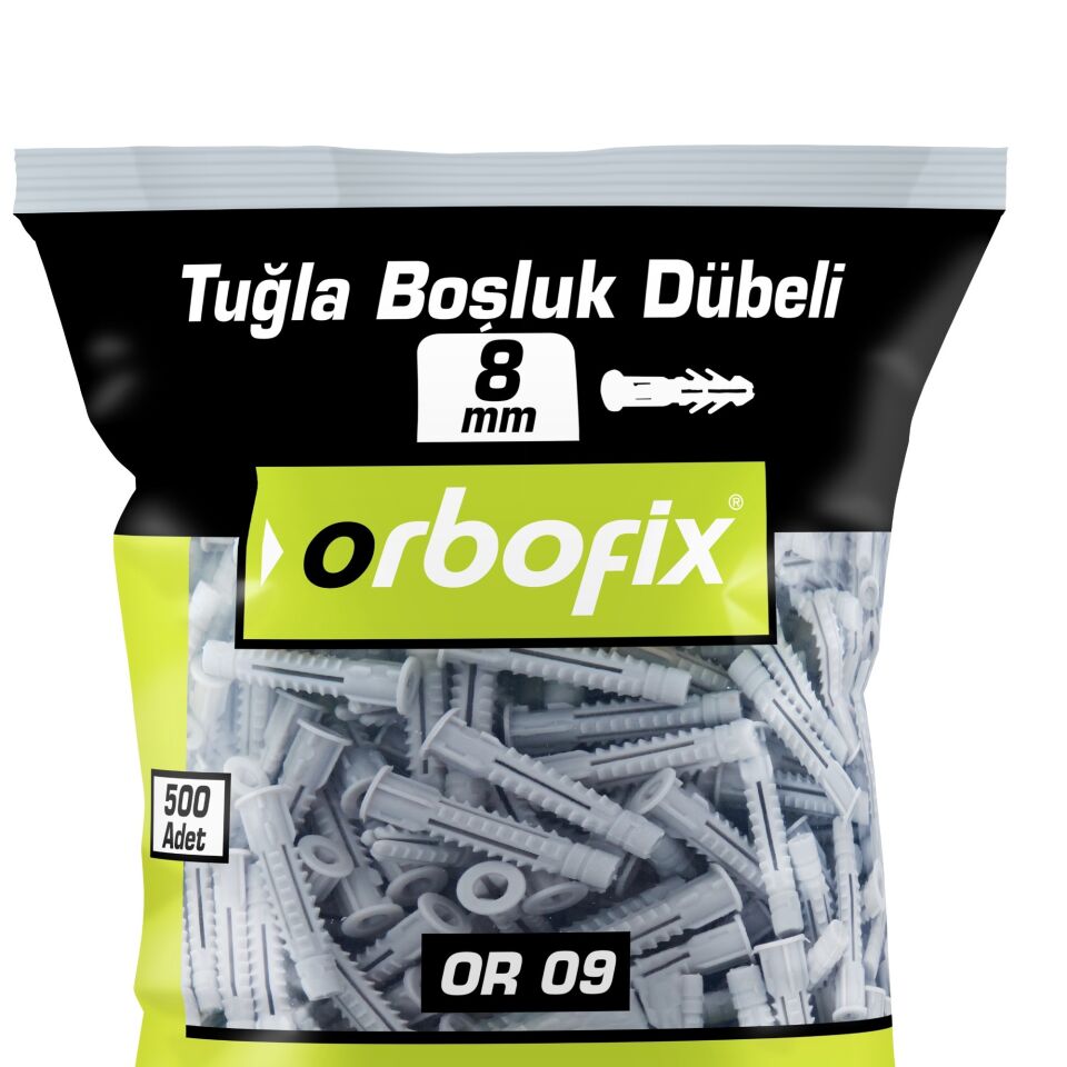 Tuğla Boşluk Dubeli 8 Mm (500 Adet)