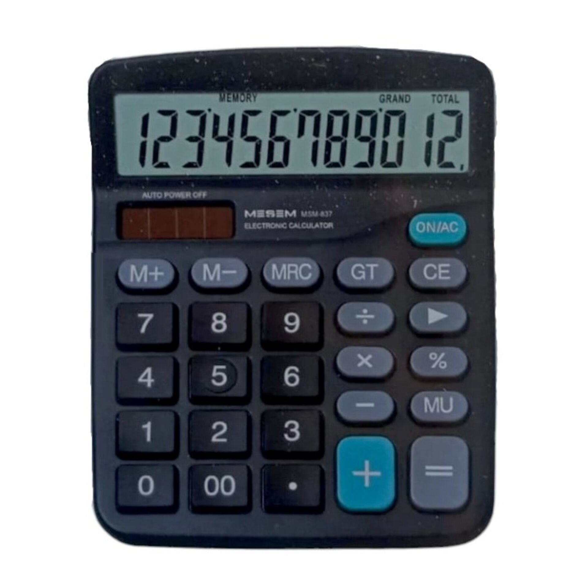 Meşem Hesap Makinesi 12 Hane Küçük Boy Kod:msm837