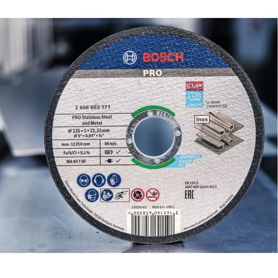Bosch İnox Kesme Taşı 115x1.0 2608603169