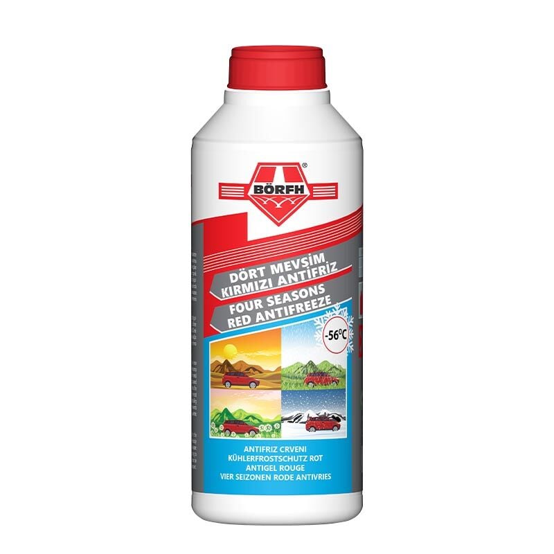 BÖRFH -55 Motor Antifirizi Kırmızı - 6022335 - 1.5