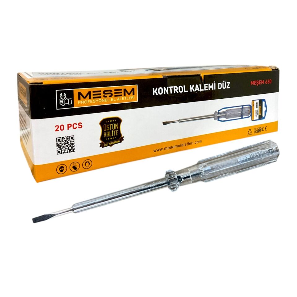 Meşem Kontrol Kalemi Düz 190 Mm Kod:630