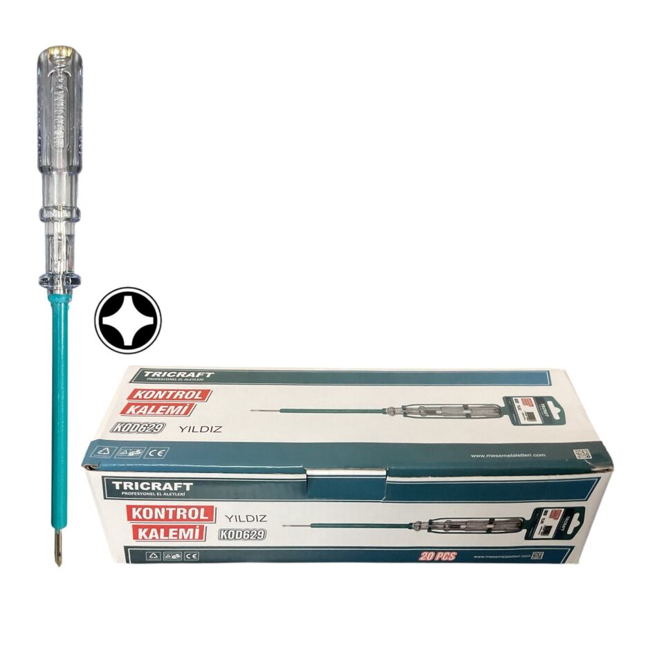 Meşem Kontrol Kalemi Yıldız 190 Mm Kod:629