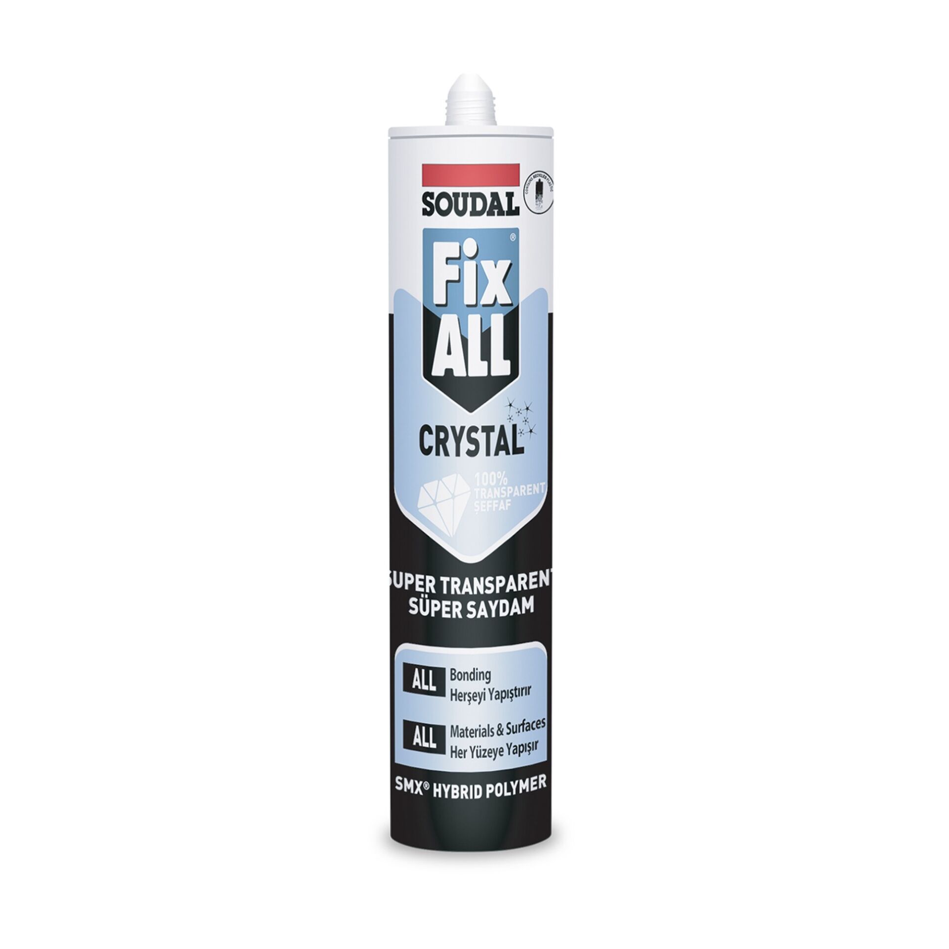Soudal Fix All Crystal Şeffaf 290 Ml (122530)