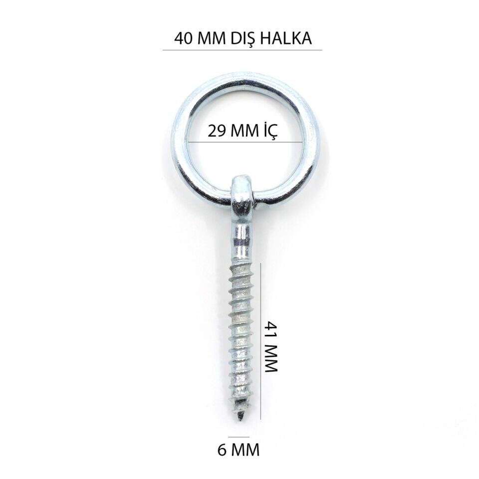 Çınar Halkalı Vida 6x105 Mm Kod:183