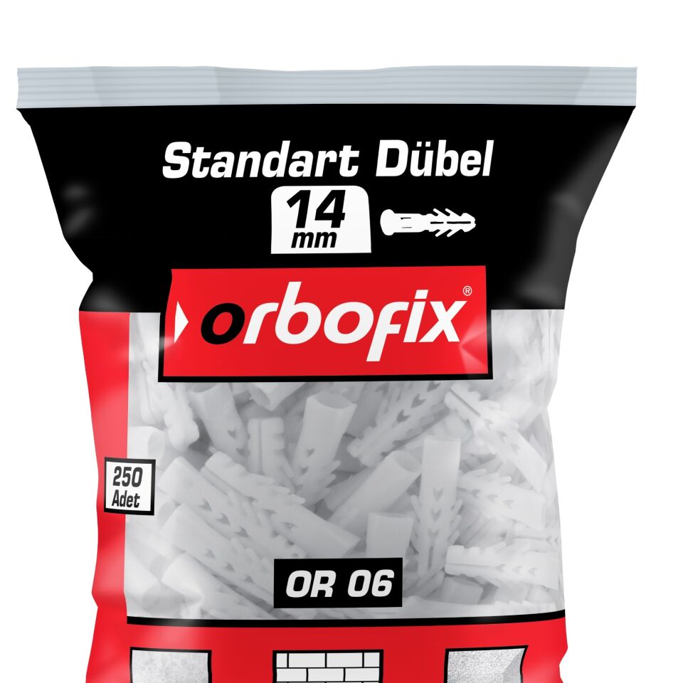 Plastik Dubel 14 Mm (250 Adet)