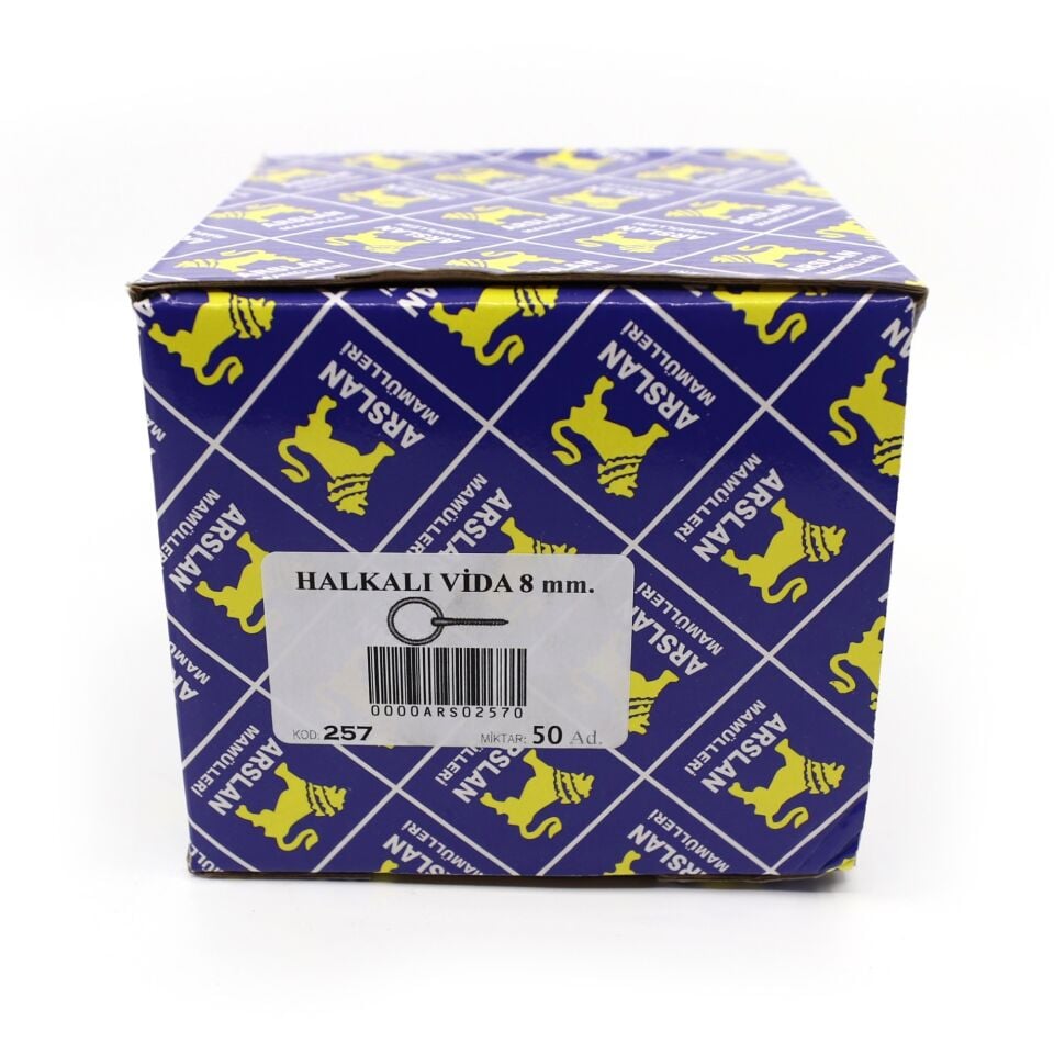 Çınar Halkalı Vida 8x110 Mm Kod:257