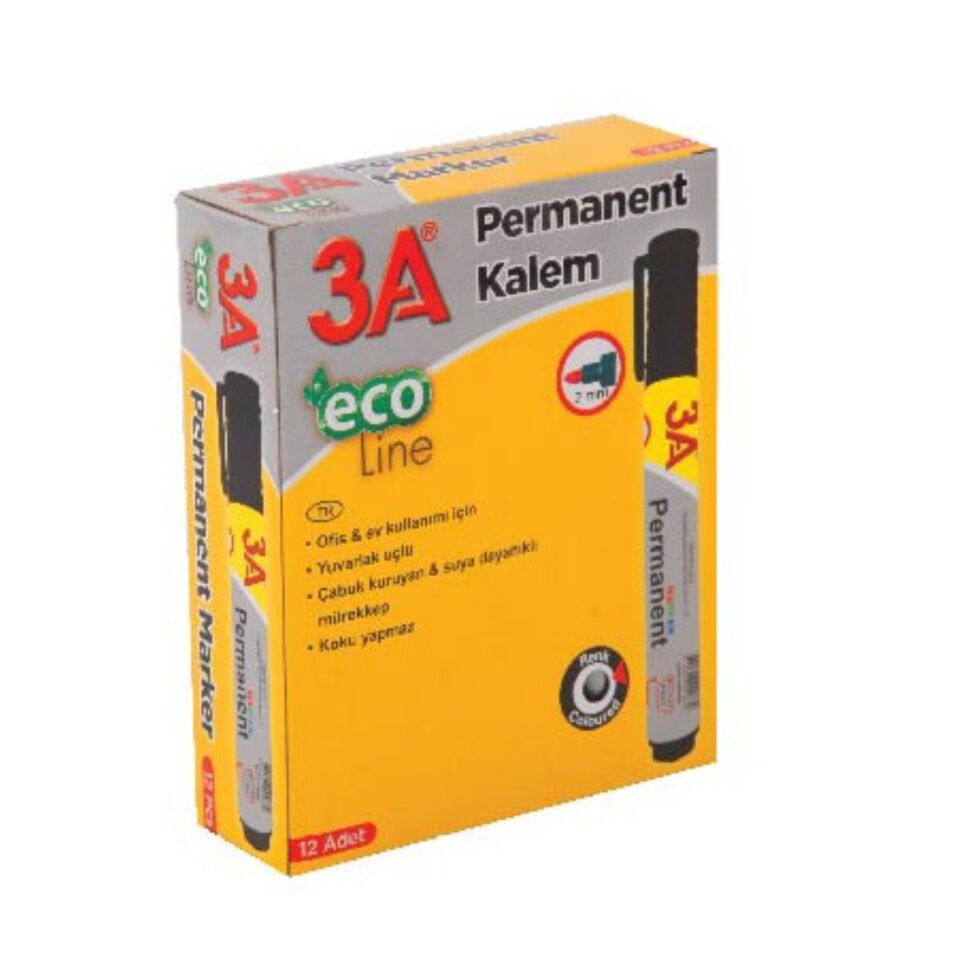 3a Koli Kalemi Kırmızı