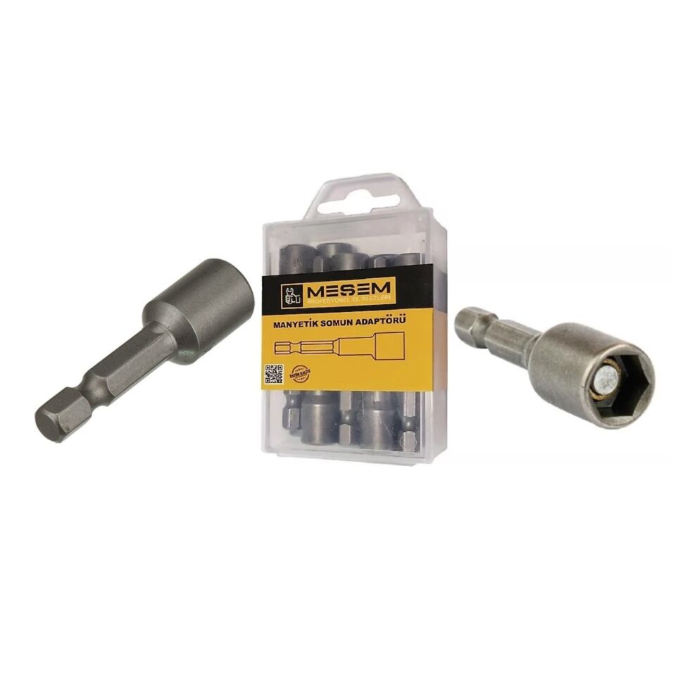Meşem Manyetik Somun Adaptörü 8x65 Mm Kod:3601
