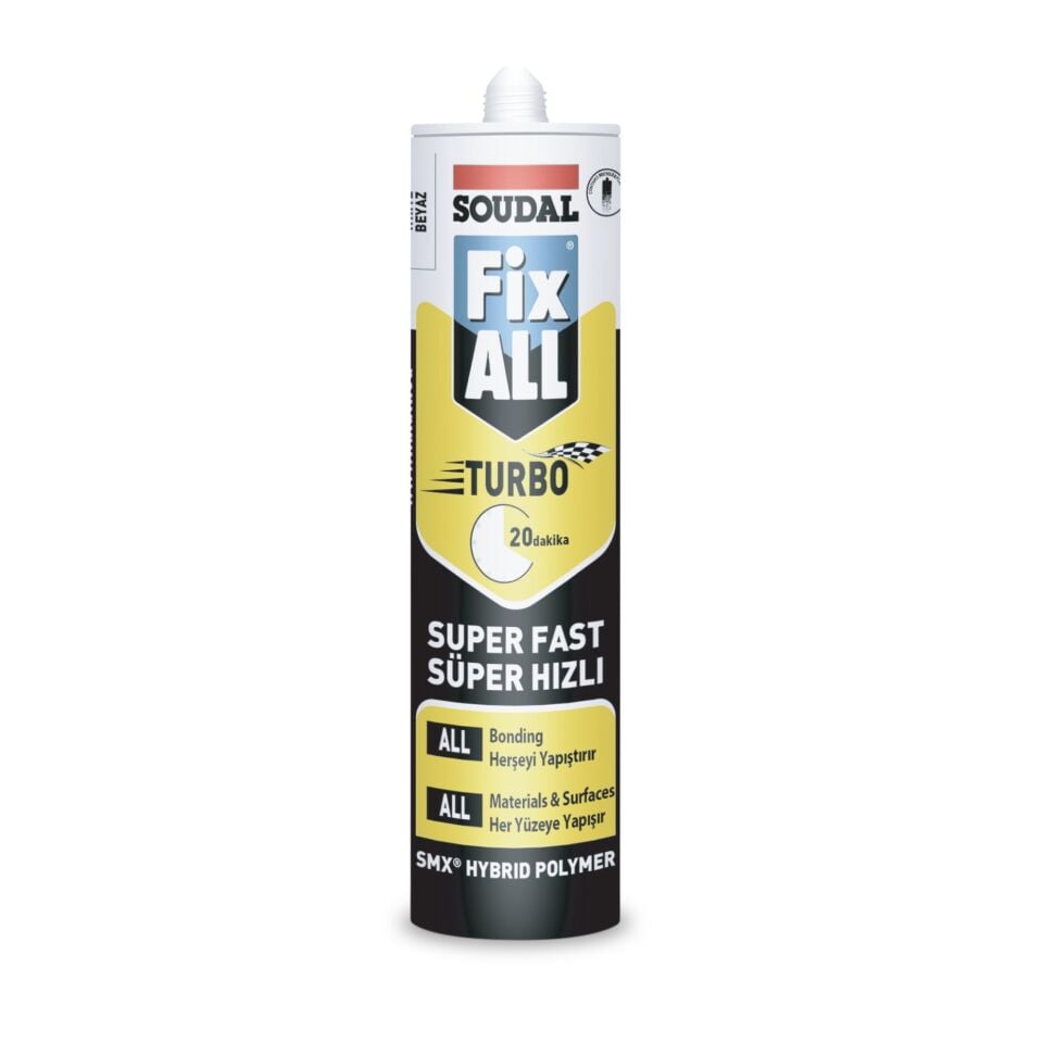 Soudal Fix All Turbo Beyaz 290 Ml (127961)