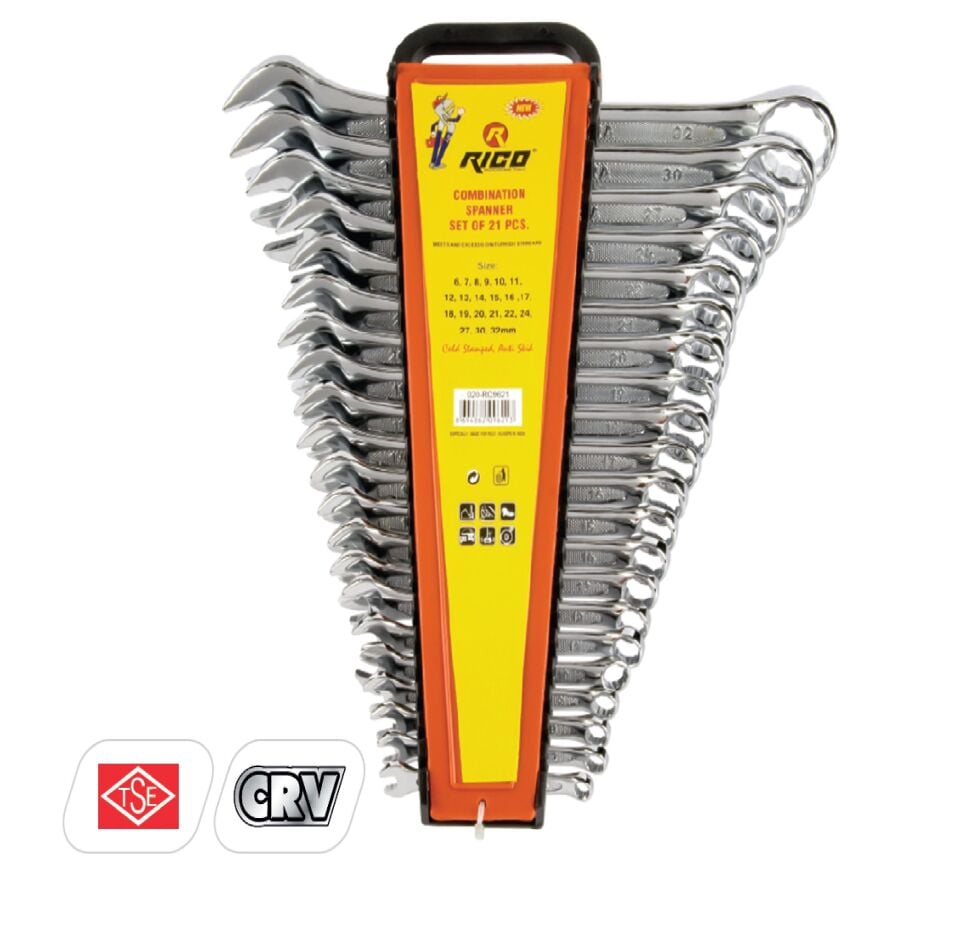 Rico Kombine Anhahtar 21 Parça Kılıflı - 020-RC9926