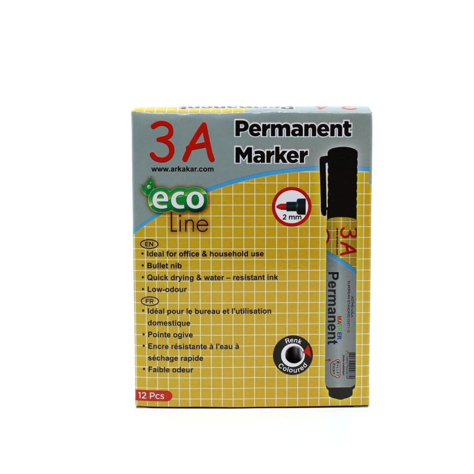 3a Koli Kalemi Siyah