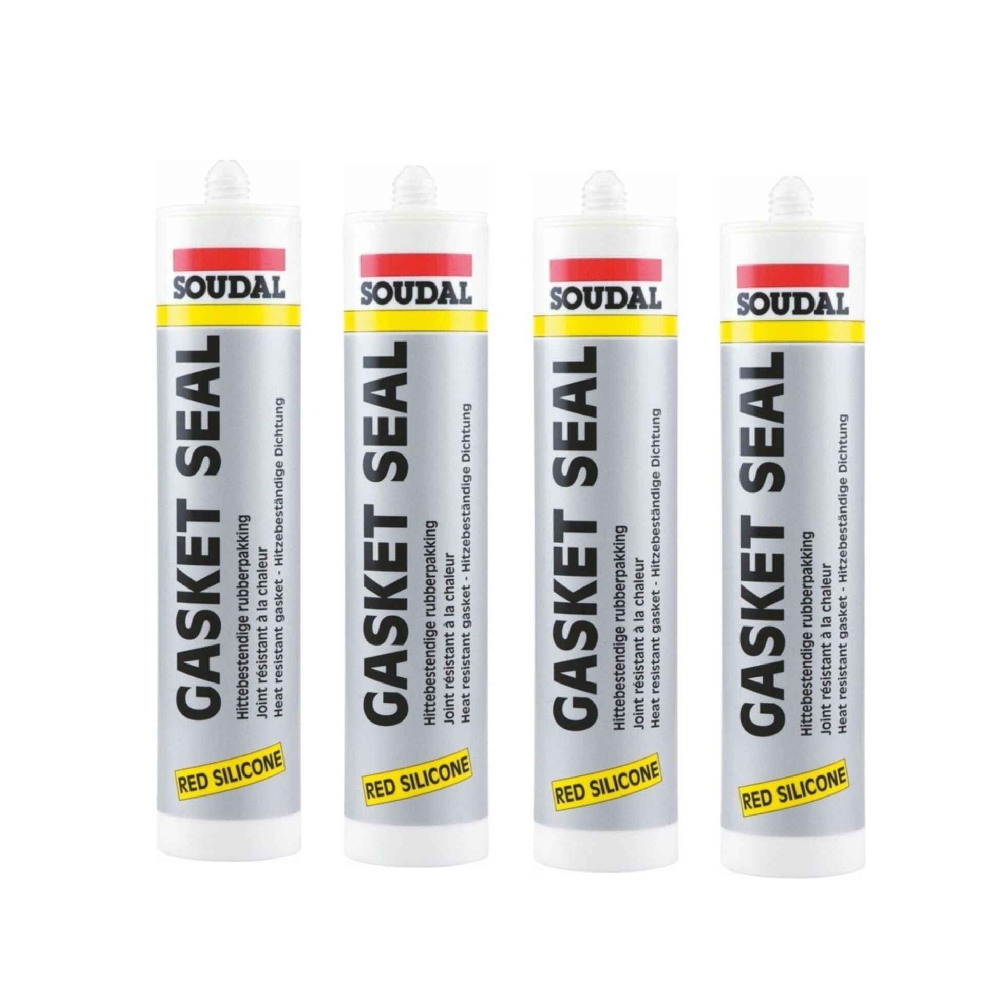 Soudal Isı Silikon Kırmızı (gasket)310 Ml (174096)