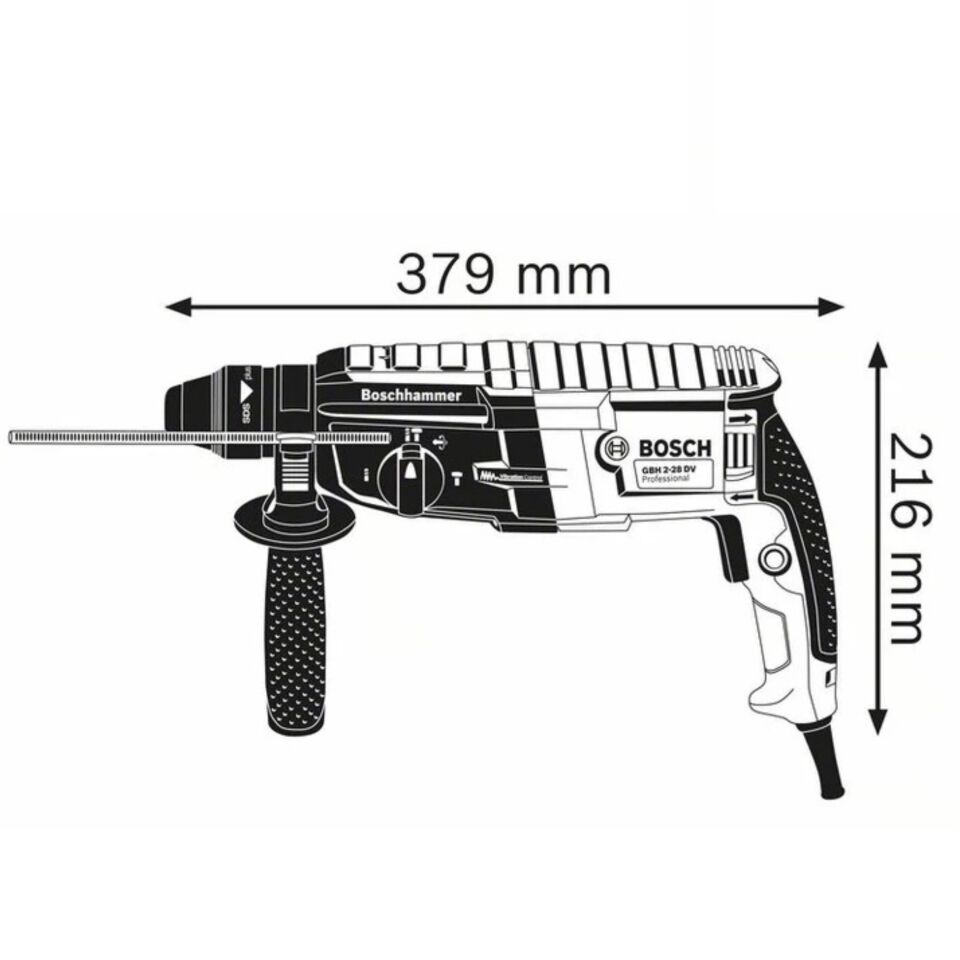 Bosch Kırıcı Delici 2.9 Kg Gbh 2-28 0611267500