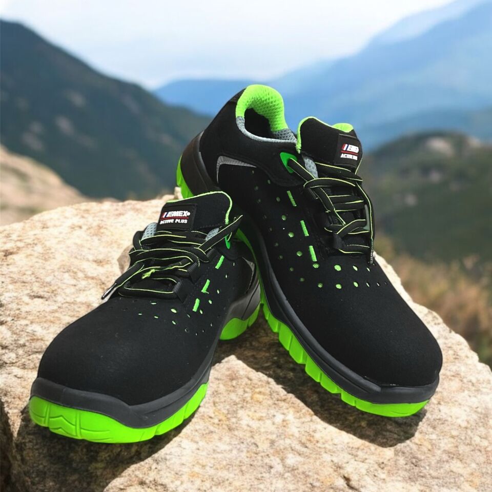 Emex 1020-s1 Premıum Kompozit Ayakkabı Yeşil No:38