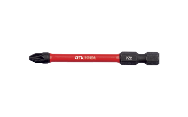 Ceta Form 1/4'' Pozidriv Bits Uç (Darbeli Kullanım) PZ2 x 70 mm - CB/712TM