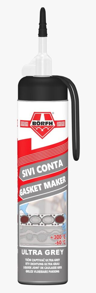 BÖRFH Sıvı Conta Gri Plastik - 6021390 - 200 ML