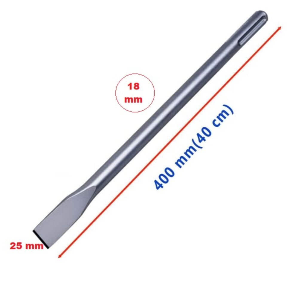 Meşem Sds Max Keski 18x400x25 Mm Kod:597