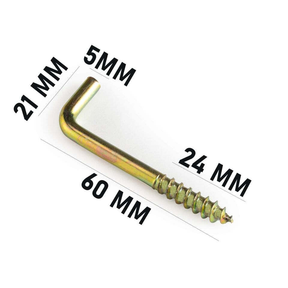 Çınar Korniş Çivisi Vidalı 5 Kod:156