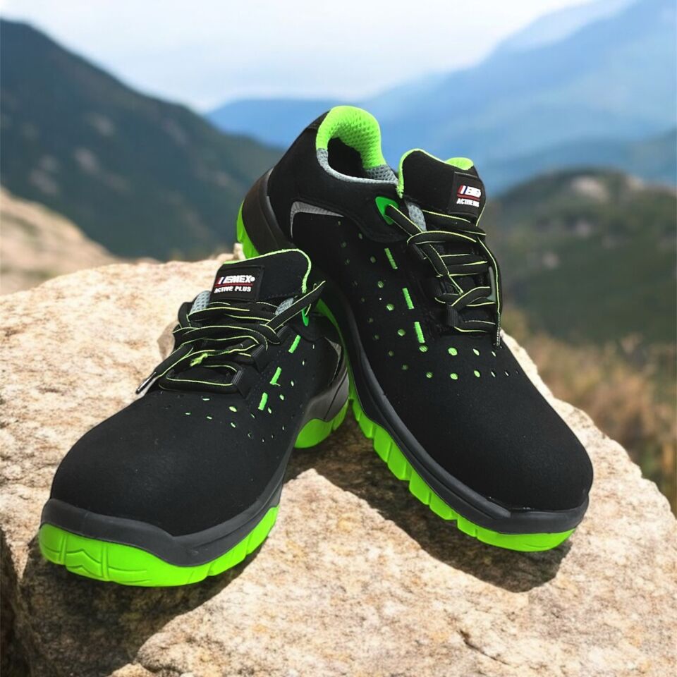 Emex 1020-s1 Premıum Kompozit Ayakkabı Yeşil No:45