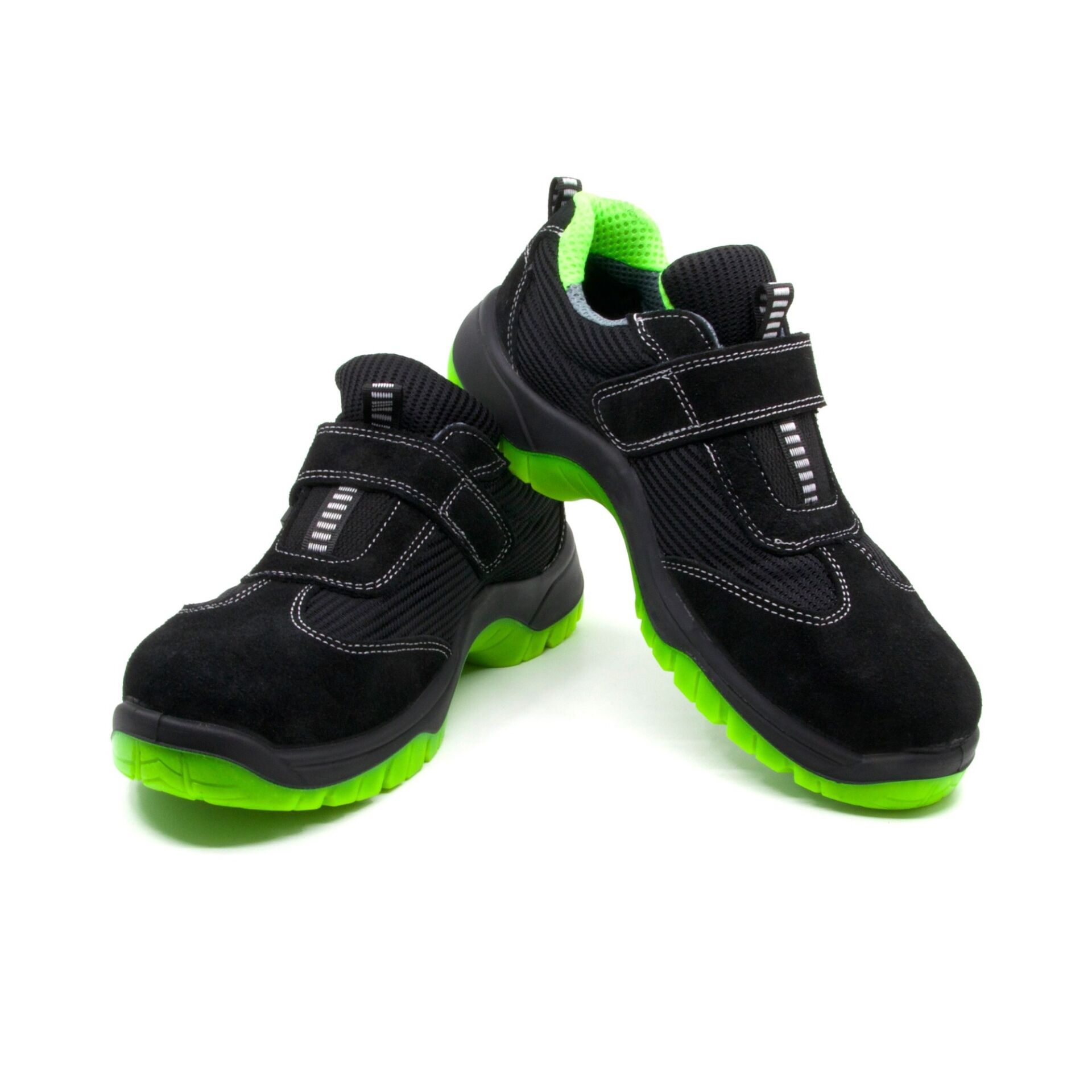 Emex Milano Çelik Burun Süet Ayakkabı Yeşil No:36