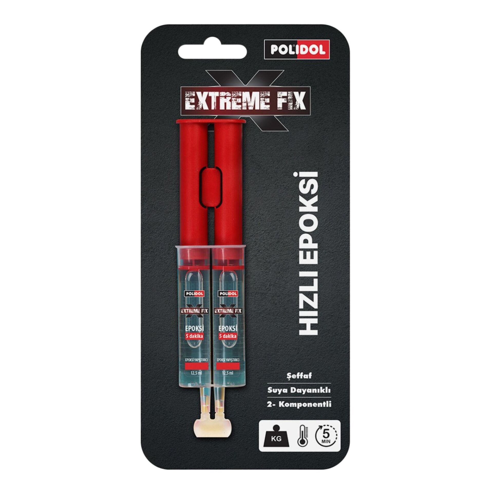 Polidol Epoxy Rapid Hızlı Yapıştırıcı 25 Ml