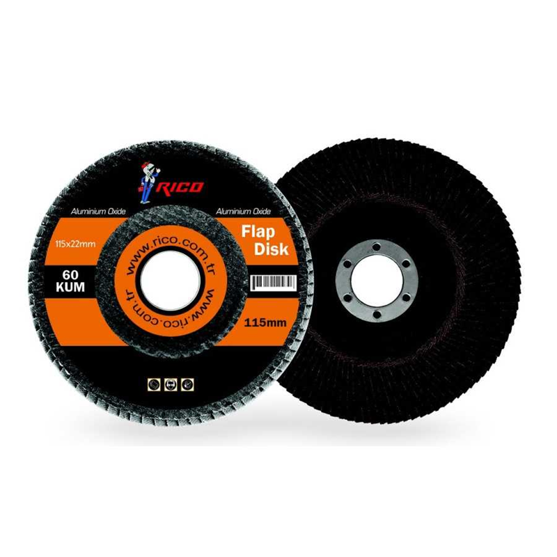 Rico Flap Disk Zımpara 115 mm 40 Kum - 024-KK3001