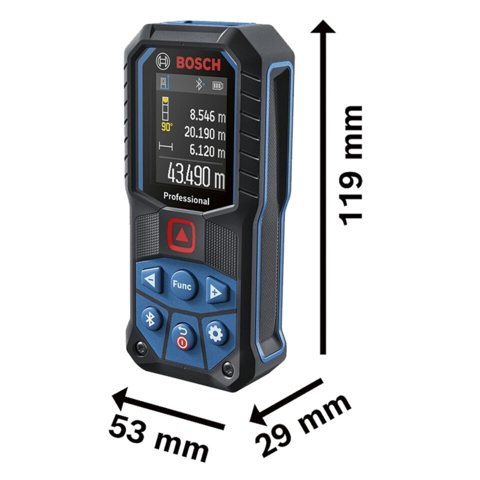 Bosch Lazer Metre Glm50-27c 0601072t00