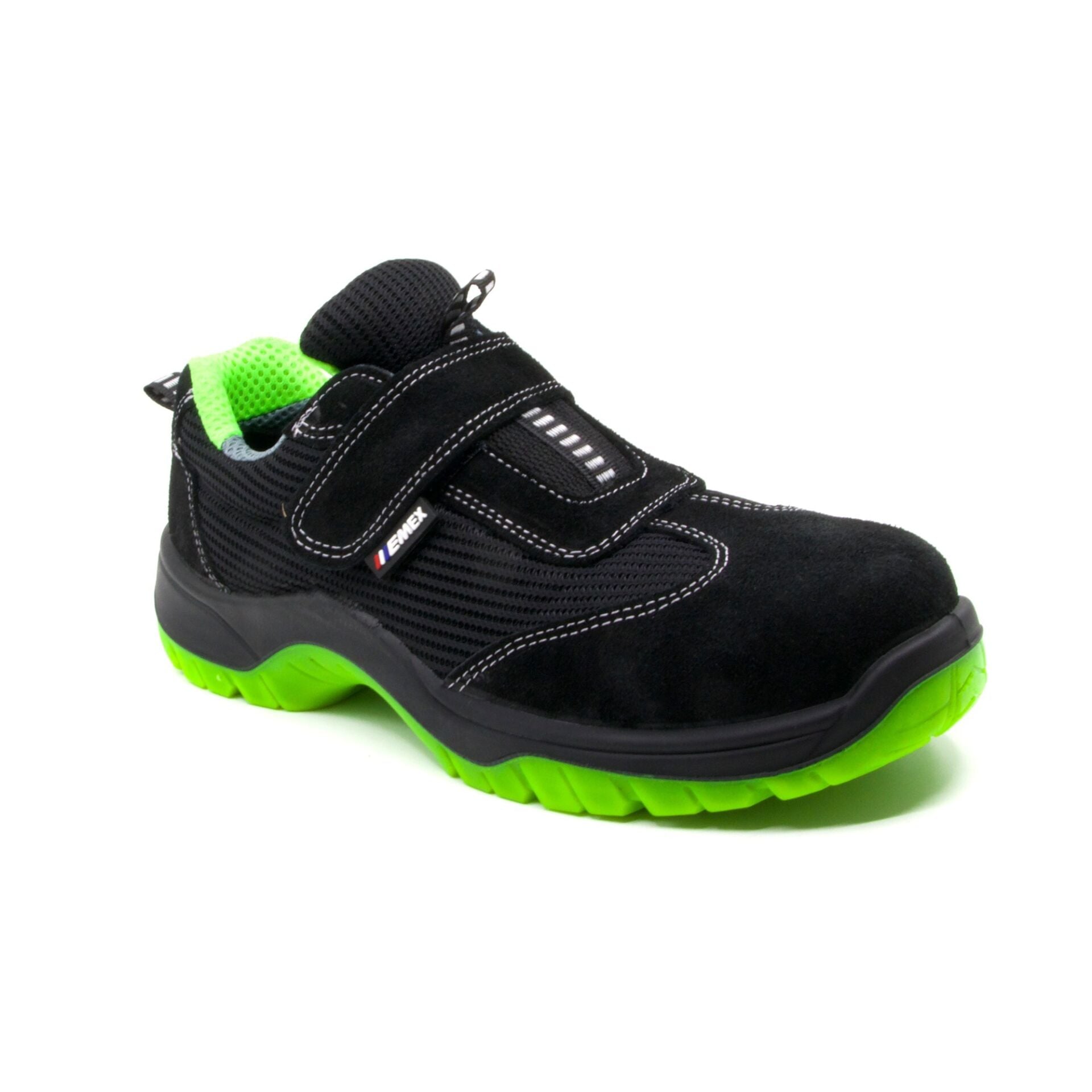 Emex Milano Çelik Burun Süet Ayakkabı Yeşil No:37