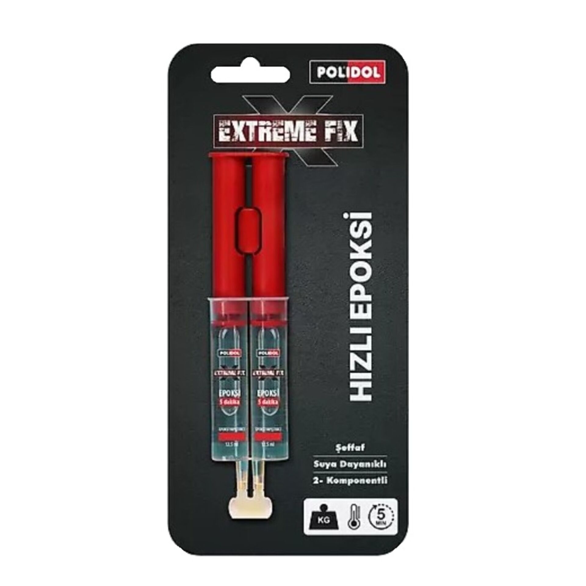 Polidol Extreme Fıx Epoksi Yapıştırıcı Şeffaf 25ml