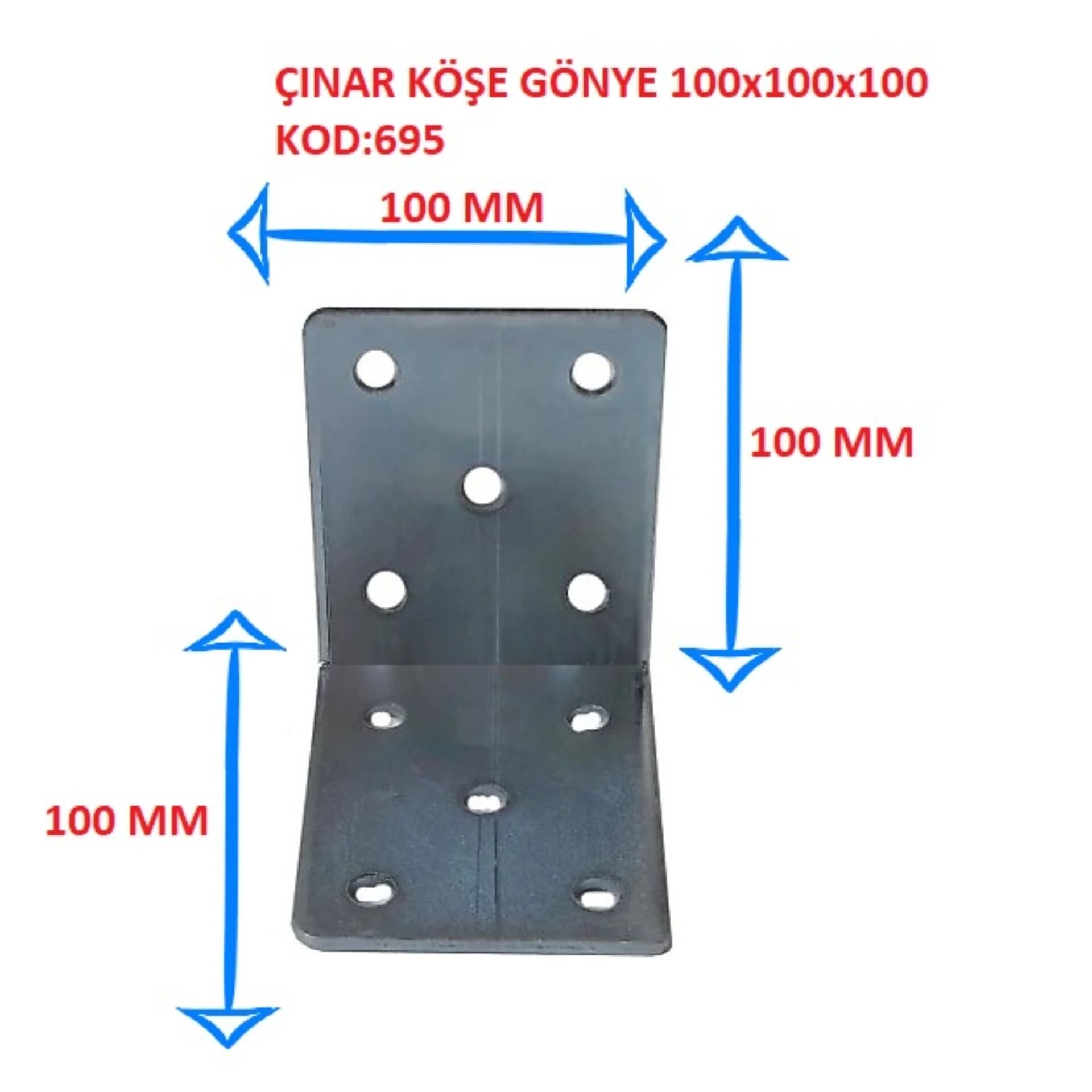 Çınar Köşe Gönye 100x100x100 Kod:695