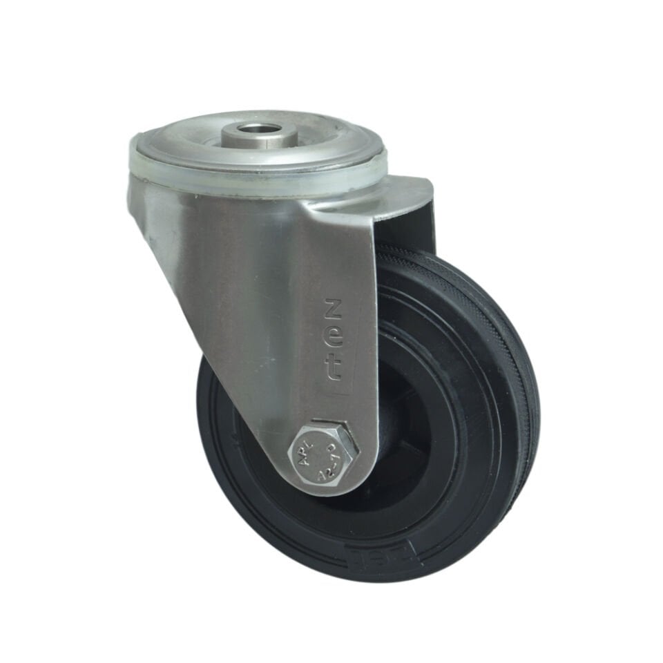 3000 MLB Paslanmaz Çelik (Inox) Teker 100*35 (İnox)