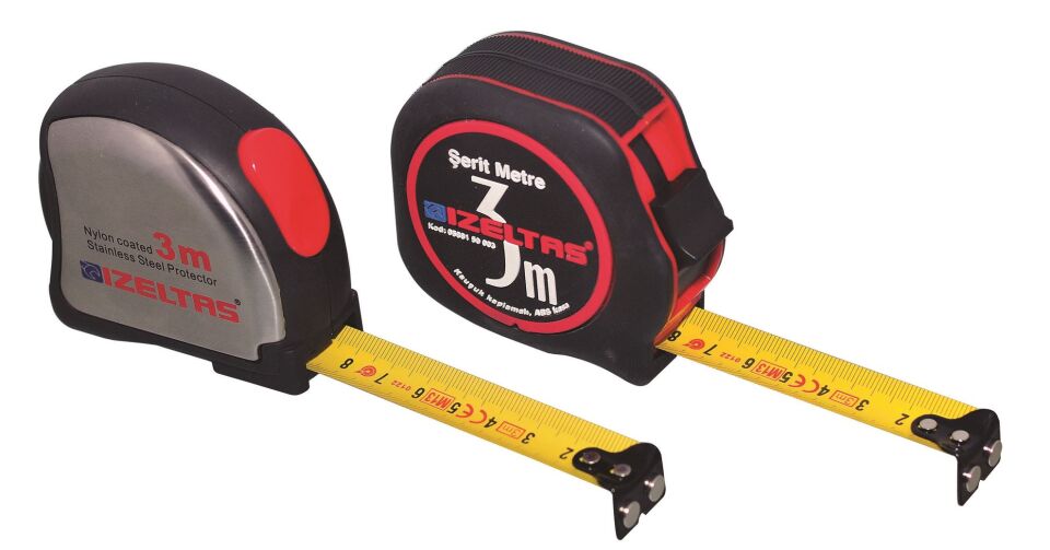 İzeltaş * 3 M Plastik Stoplu Serıt Metre - 0588150003