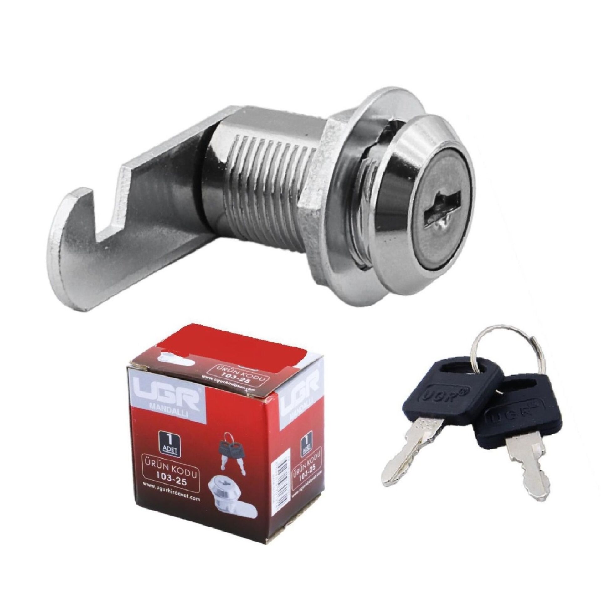 Ugr Çekmece Kilidi Mandallı 25 Mm 103-25
