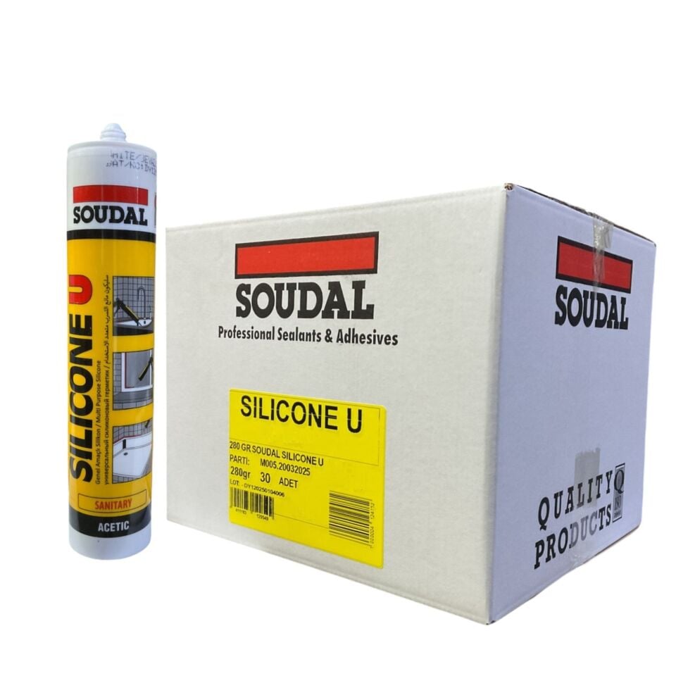 Soudal Silikon 280 Gr Gri (174102)