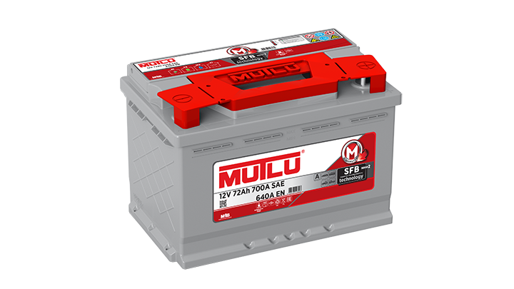 Mutlu 12 Volt 72 Amper SFB Akü - Depozitosuz