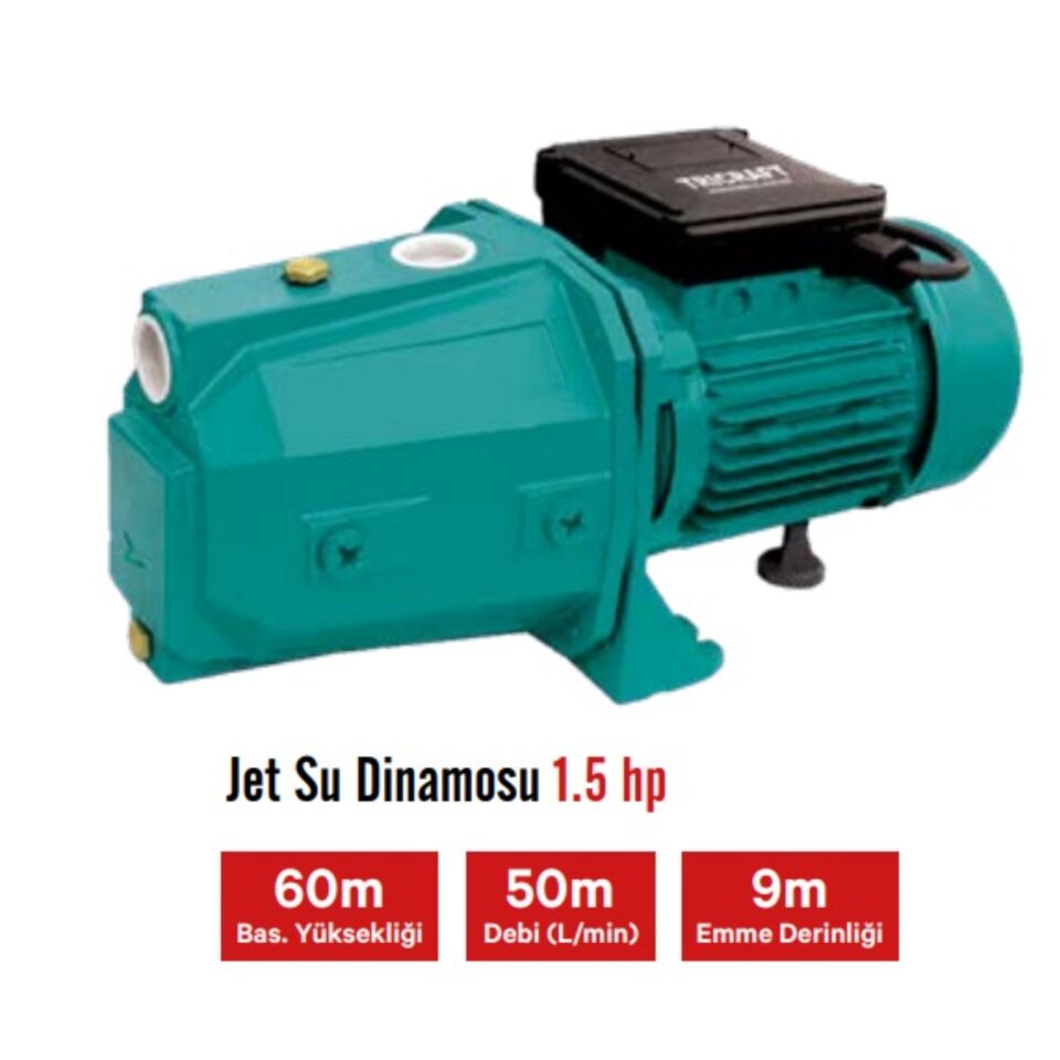 Meşem Su Dinamosu 1.5 Hp Kod:9795