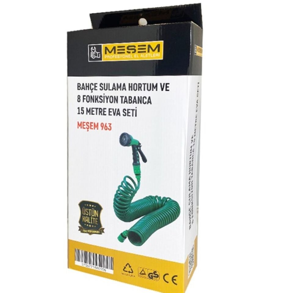 Meşem Sulama Hortum Seti 15 Mt Kod:963